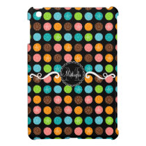 Sketchy Dots Custom Monogram iPad Mini Case ipad mini cases
