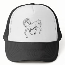 Sketchy Horse hats by creativesam Sketchy Horse hats