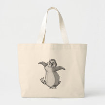 Sketchy Penguin Canvas Bags