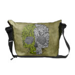 Sketchy Scull Courier Bag
