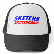 SKETCHY, SKATEBOARDS hats