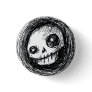 Sketchy Skull Pinback Button Sketchy Skull Pinback Button