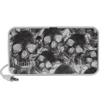 Sketchy Skulls artwork. speakers