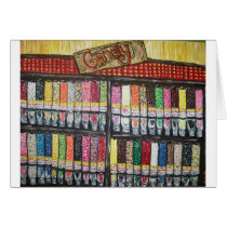 "Skewed Candy Store" cards
