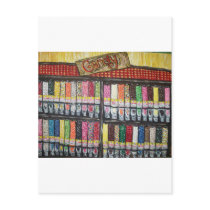 "Skewed Candy Store" postcards