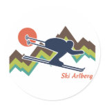 Ski Arlberg stickers
