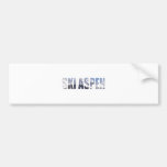 Ski Aspen Bumper Sticker