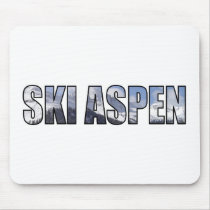 Ski Aspen Mouse Pads