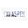Ski Aspen Customized Photo Card