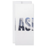 Ski Aspen Rack Card Template