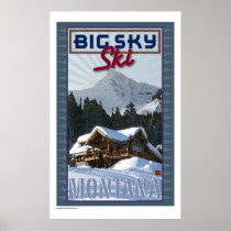 Ski Big Sky-Print