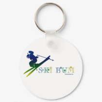 ski bum keychains by briddel ski bum keychains