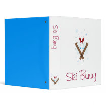 Ski Bunny binders by RankinOriginals Ski Bunny binders