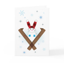 Ski Bunny cards
