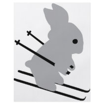 ski bunny icon flyers
