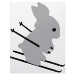 ski bunny icon personalized letterhead