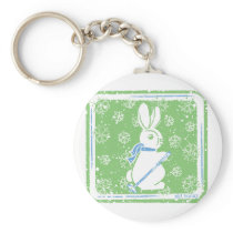 Ski Bunny Key Chains