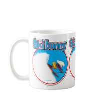 Ski bunny mug