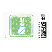 Ski Bunny Postage Stamps