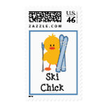 Ski Chick Stamps