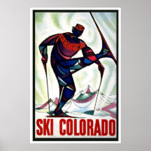 Ski Colorado Posters