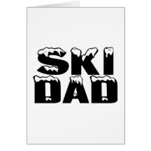 Ski Dad Greeting Cards