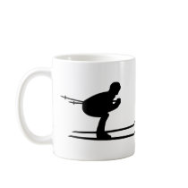 Ski Downhill mugs