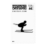Ski Downhill postage