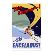 Ski Enceladus! posters