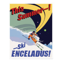 Ski Enceladus! posters