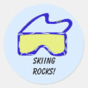 Ski Goggles Stickers