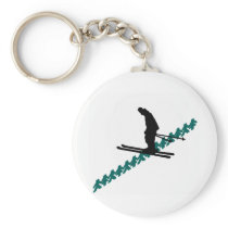 SKI GREEN MOUNTAINS KEYCHAINS