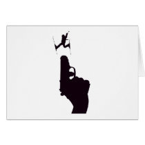 SKI GUN CARD