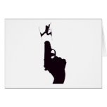 SKI GUN CARD