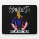 Ski Head - Mielkes nightmare Mouse Pads