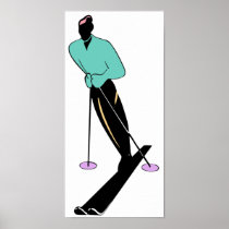 SKI INSTRUCTOR POSTER