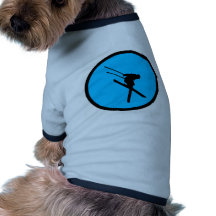SKI INTO SKY DOG TEE SHIRT