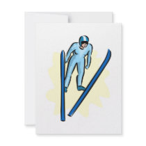 Ski Jump Invitations