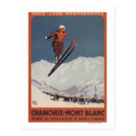 Ski Jump - PLM Olympic Promo Poster Post Card