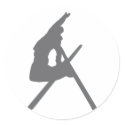 ski jump skier jumper stickers by Tomaniac ski jump skier jumper stickers