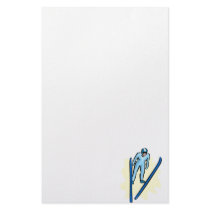 Ski Jump Stationery