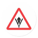 ski jump warning sign stickers by Tomaniac ski jump warning sign stickers