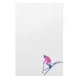 Ski Jumper Customized Stationery