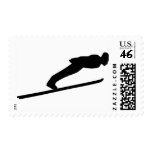 Ski Jumping postage