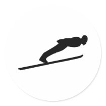 Ski Jumping stickers