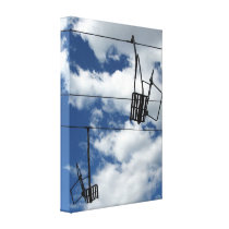 Ski Lift and Sky canvas prints
