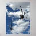 Ski Lift and Sky