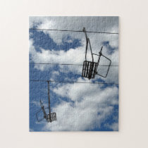 Ski Lift and Sky puzzles
