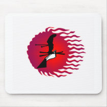 Ski like royalty mousepads