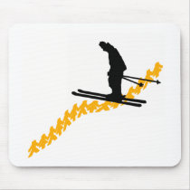 Ski More Most Mousepad